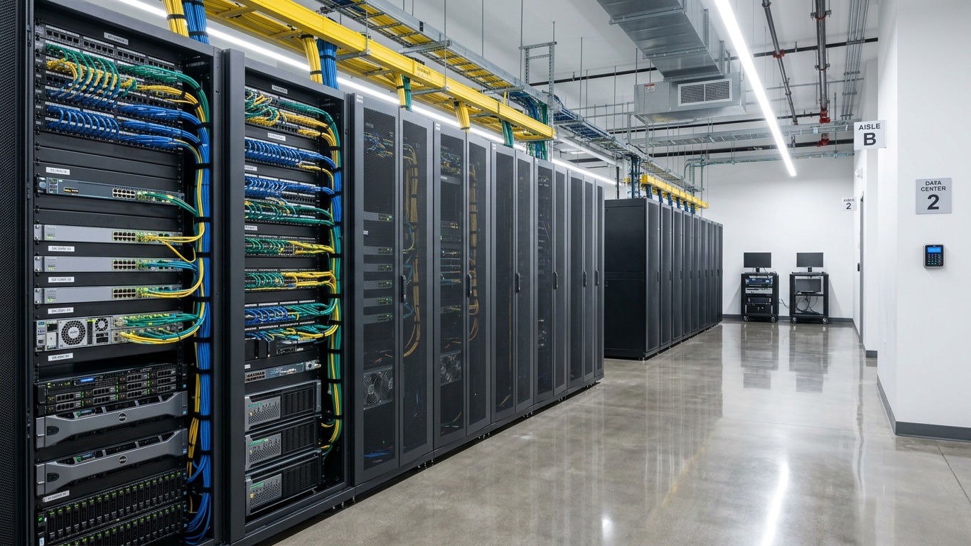 AI Data Center Server Hall