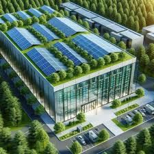 Sustainable AI Data Center Campus — Green Energy Design