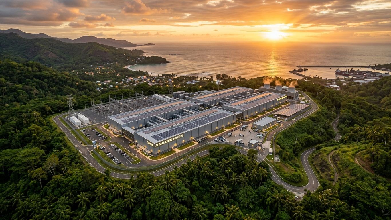 Quantum AI Free Zone Campus Panoramic View
